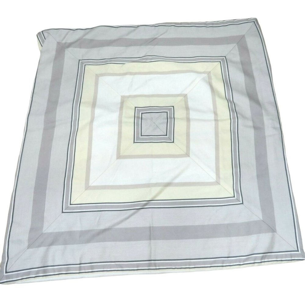 Sigrid Olsen Mod Euro Pillow Covers Shams Set of 2 Reversible Square 25" x 25"